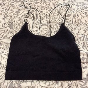 urban outfitters bra top (black)